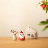 信樂燒置物 聖誕老人的家