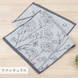 Toayaka 植物圖案今治毛巾三件裝