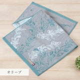 Toayaka 植物圖案今治毛巾三件裝