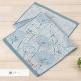 Toayaka 植物圖案今治毛巾三件裝