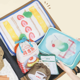 復古咖啡店旅行整理袋-五件裝 (2026款）