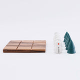 日本品牌 shesay 聖誕主題樹與雪人棋盤遊戲-井字棋