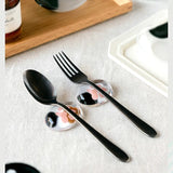 日本津輕貓爪印玻璃筷子座