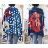 日品牌 Creer 秋冬插畫圖案柔軟羊毛毯