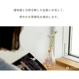 日本製津輕花光玻璃花瓶
