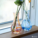 日本製津輕花光玻璃花瓶