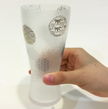和風高身磨砂啤酒杯