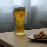 和風高身磨砂啤酒杯