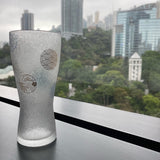 和風高身磨砂啤酒杯